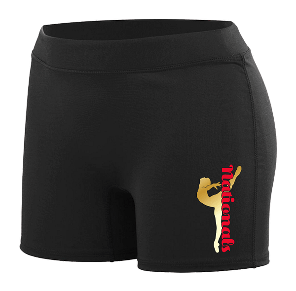 Nationals Spandex Shorts Glitz & Glam Creations Store